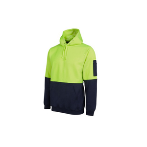 High Visibility Reflective Fleece Safety Hoodie Customized Unisex <b>Waterproof</b> <b>Work</b> Construction Safety Hoodies Lightweight - Product Image 1