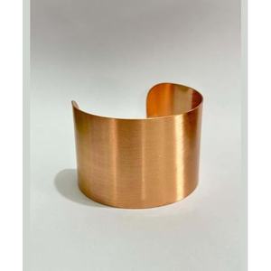 Premium Quality Modern Handmade <b>Adjustable</b> Open Cuff <b>Bracelet</b> Copper and Brass Business Gift for Men and Women - Product Image 1