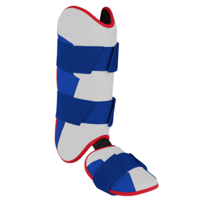 Protège-tibias de baseball de haute qualité pour jeunes et adultes, équipement de sécurité en cuir, logo entièrement personnalisable, protège-jambes de baseball - Product Image 4