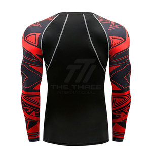 Rashguards pour hommes de qualité supérieure, best-sellers en gros, fabriqués en Spandex/Polyester à prix raisonnable - Product Image 3