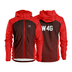 Veste à capuche personnalisée de haute qualité, écologique, décontractée, pour le printemps, séchage rapide, imperméable, respirante, 100% nylon enduit - Product Image 4