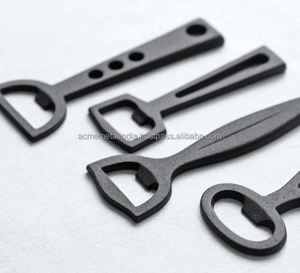 Décapsuleur de bouteille enduit de poudre noire Design moderne Vaisselle en métal solide Ouvre-bouteille de bière avec qualité de luxe - Product Image 4