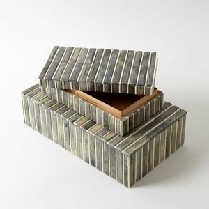 Elegant Resin <b>Storage</b> <b>Box</b> with MDF Inner for Home Organization and Gift Home Decoration <b>Box</b> with Resin Material Customizable - Product Image 5