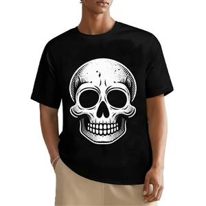 T-shirts pour hommes à col rond en coton, coupe ajustée, personnalisables, multicolores, design personnalisé, manches courtes - Product Image 1