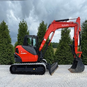 Mini-excavatrice sur chenilles d'occasion de haute qualité, moteur, boîte de vitesses, pompe, roulement, puissance 42 kW, poids opérationnel 1000 kg, capacité de la benne 0,06 m³ - Product Image 2