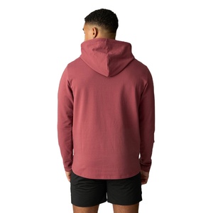Sweat à capuche pour homme personnalisé OEM marron polaire en coton mélangé sweat à capuche pour homme pull à capuche chaud pour l'automne et l'hiver - Product Image 3