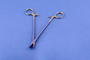 MayoMed MAYO-HEGAR(HEANY) Curved Needle <b>Holder</b> with Tungsten Carbide 20-26cm, stainless steel certified surgical instrument - Product Image 4