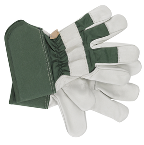 Gants de travail de sécurité en cuir de vachette et de chèvre pour la construction industrielle, la conduite et le soudage TIG - Product Image 2