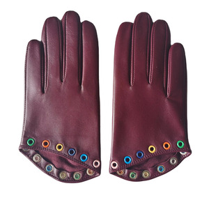 Fashion Leather <b>Gloves</b> Hand Warmer Customized Color Winter Unisex Dress <b>Gloves</b> for Outdoor Sports Plain Style - Product Image 1