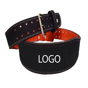 Customized Cow Hide Weightlifting Belt with High <b>Strength</b> Heavy Duty Steel Buckle for Squatting Weightlifting Leather Belt - Product Image 5