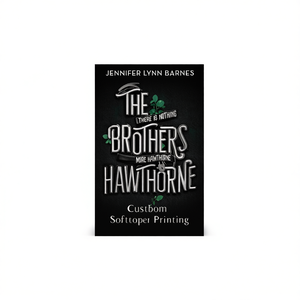Los hermanos Hawthorne de la autora Jennifer Lynn Barnes, libro de bolsillo con tapa blanda personalizada, impresión de libros - Product Image 1