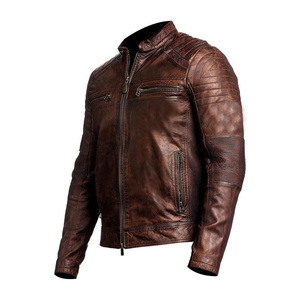 Premium <b>Mens</b> <b>Leather</b> <b>Jacket</b> Contemporary Genuine <b>Leather</b> Comfortable Outdoor Fashion Winter Essential - Product Image 6