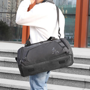 Sacs de sport de voyage légers en Oxford avec logo personnalisé et fermeture éclair pour hommes et femmes, prix de gros - Product Image 5