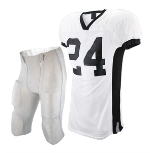 Uniforme de Fútbol Americano ESTIC SPORTS, Nuevo Diseño Clásico Personalizado, Manga Corta, Spandex/Poliéster, Tallas Grandes, Patrón de Letras 3D - Product Image 1