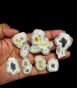 Cabochon de quartz solaire naturel, pierre précieuse en vrac, formes variées, toutes tailles, poli, certifié par un tiers, sans traitement, pour la joaillerie - Product Image 2