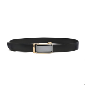 Cinturón Formal para Hombre con Hebilla Automática Dorada, de Primera Calidad, Ajustable, Resistente, Elegante y Duradero, para Oficina, Casual y Uso Diario - Product Image 2