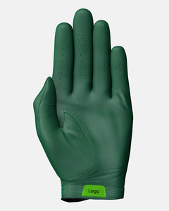Gant de golf en cuir véritable Olive, main droite, antidérapant, à enfiler, équipement de sport unisexe - Product Image 4