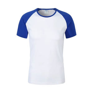 Camiseta de moda urbana para hombre, 100% algodón, cuello redondo, camiseta con cuello simulado para hombre - Product Image 6