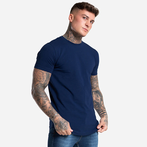 Camisetas de Punto con Serigrafía Personalizada al por Mayor para Verano, Camisetas de Manga Corta para Hombre, 100% Algodón, de Alta Calidad, Lisas y Personalizables - Product Image 3