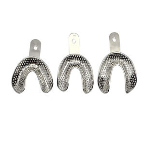 Bandejas de Impresión Dentales de Acero Inoxidable al por Mayor, Bandejas de Impresión de Alta Calidad Sin Perforaciones, Instrumentos de Laboratorio Dental de Grip Surgical - Product Image 3