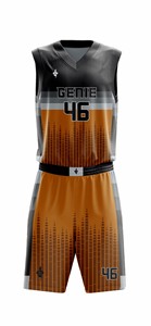 Uniformes de Baloncesto Personalizados al por Mayor Sin Pedido Mínimo, Sublimados, 100% Poliéster, Transpirables, Unisex - Product Image 4