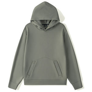 Blank 350 GSM Pullover Cotton Polyester Fleece Heavyweight Streetwear Plain Print Embroidery Hoodies for Men Durable athletic - Product Image 5