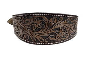 ปลอกคอสุนัขขนาดเล็กแบบกำหนดเองได้หนัง NDM บุนวมลายพื้นหรูหราทนทานและใส่สบายจากผู้จำหน่ายในประเทศอินเดีย - Product Image 4