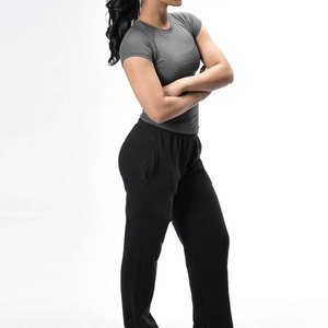 Camiseta Deportiva de Poliéster con Logotipo Personalizado, Superventas, para Mujer, Ropa de Verano, Transpirable, Elástica en Cuatro Direcciones, Compresión, Absorbe el Sudor - Product Image 5
