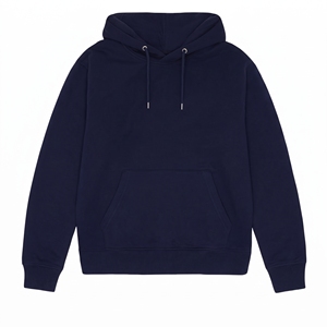 Sweat à capuche classique pour homme avec cordon de serrage réglable, poche kangourou avant, poignets et ceinture côtelés - Product Image 1