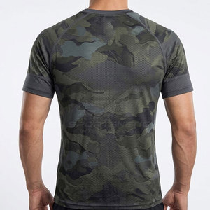T-shirt de sport élégant pour homme, à manches courtes et coupe légère, idéal pour le fitness, les sports et les tenues décontractées. - Product Image 4