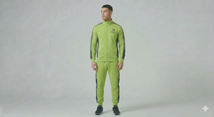 Ensemble de survêtement décontracté pour homme, coupe ajustée, deux pièces, style streetwear, avec logo personnalisé par sublimation, couleur unie, OEM, prix bas - Product Image 6