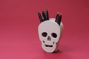 Porte-stylo en os, accessoires uniques, parfaits pour les passionnés de mode, les collectionneurs et les styles intemporels par Barkah Star - Product Image 4