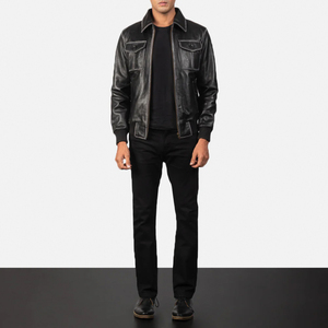 SASPORTS LEAGUE Custom PU <b>Leather</b> Casual Winter Motorcycle Racing Jacket for Men Quick Dry Breathable Windproof High Quality OEM - Product Image 5