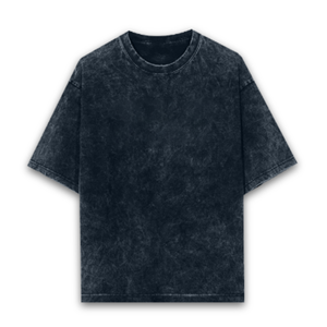 T-shirts personnalisés en gros pour hommes, coupe classique délavée à l'acide, 100 % coton, style vintage, épaules tombantes, streetwear hip-hop 2026 - Product Image 2