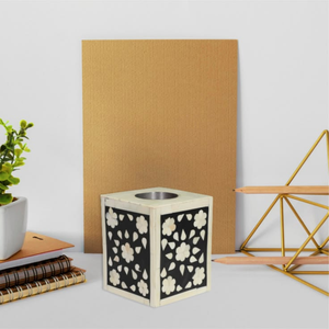 High Demand Bone Inlay <b>Tissue</b> Box Napkin Holder for Home and Restaurant Use - Product Image 3