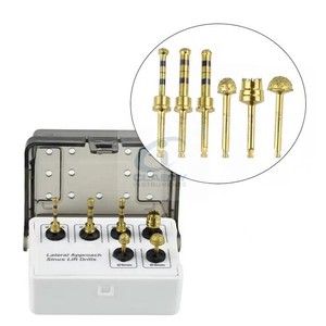 ชุดเครื่องมือเจาะกระดูกสำหรับทันตกรรม DC-DM-4020 สำหรับทันตแพทย์ ใช้ในการผ่าตัดช่องปาก การปลูกถ่ายกระดูก และการปลูกฝัง อุปกรณ์ได้รับการรับรองมาตรฐาน CE ผลิตโดย OEM - Product Image 1