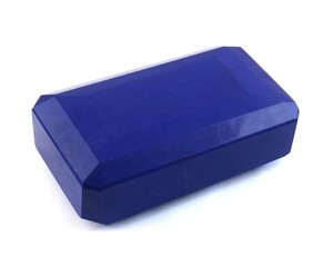 ลาพิส ลาซูลี รูปทรงแปดเหลี่ยมขนาดใหญ่ สีน้ำเงินเข้ม ขัดเงาแบบคาโบชอง สำหรับทำเครื่องประดับ ตกแต่ง และบำบัดรักษา - Product Image 3