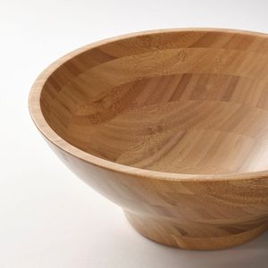 Bol de service alimentaire en bambou filé durable, écologique, léger, fait main, durable, non toxique, pour la maison, la restauration, OEM BLEU - Product Image 5