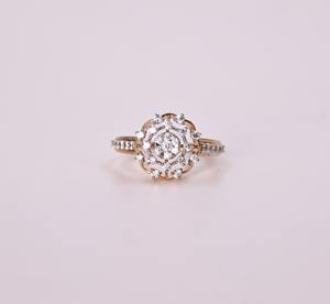 Anillo de Oro Amarillo Sólido de 14K con Diamante Cultivado en Laboratorio de 1 Quilate, Corte Redondo, Brillante y Pulido, Anillo de Boda para Mujer, Color D a G, Claridad IF SI2 - Product Image 4