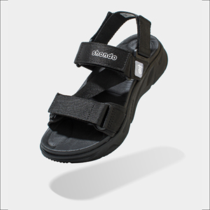 Lightweight Quick-drying New Item Unisex Casual Sport Sandals Cross-strap Open Toe Design with Removable Strap Full Black - Product Image 6
