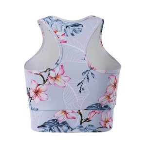 Sujetador Deportivo con Diseño Moderno y Estampado por Sublimación para Mujer, en Tela 100% Poliéster, Espalda Cruzada, Ropa de Yoga, Diseño Personalizado - Product Image 2