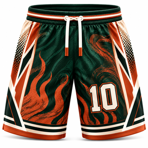 Maillots de basket personnalisés avec design de panneaux latéraux, couleurs contrastées et shorts assortis pour les commandes d'équipes en gros - Product Image 4