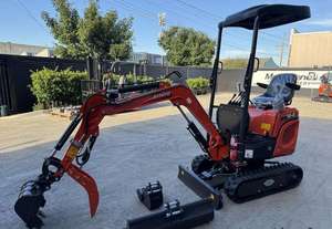 Miniexcavadora 1.0T XN10-8 con Joystick Lateral, Marca Rhinoceros, con Paquete de Remolque Tándem, Compatible con John Deere, Liebherr, Komatsu - Product Image 3