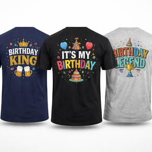 Camisetas Personalizadas al por Mayor para Cumpleaños |   Fabricante y Proveedor OEM |   Precios Directos de Fábrica - Product Image 2