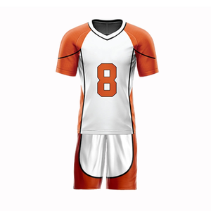 ชุดเสื้อผ้าฟุตบอลแบบ Flag Football ระดับมืออาชีพ เนื้อผ้าโพลีเอสเตอร์ระบายอากาศ แห้งเร็ว พร้อมกางเกงกีฬาขาสั้น - Product Image 3