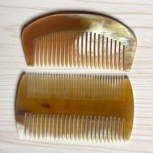 Lowest price handcrafted horn <b>comb</b> set <b>hot</b> selling fine-toothed hair detangling <b>combs</b> wholesale - Product Image 4