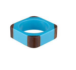 Anneaux de serviette en bois de grande qualité, meilleur prix, vente directe d'usine, couleur personnalisée, accessoires de table de mariage - Product Image 1