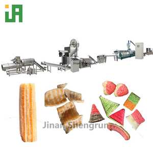 Machine à frites de pommes de terre entièrement automatique pour la production de snacks frits, ligne de production de snacks frits, extrudeuse de snacks frits, machines alimentaires - Product Image 3