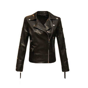 <b>Men</b> Premium Genuine Leather <b>Jacket</b> Soft Comfortable Classic Full Zip Durable Casual Regular Fit Fashion Outerwear Breathable - Product Image 3