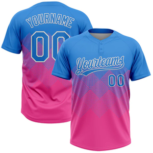 <b>Baseball</b> Softball Uniform Two Button <b>Baseball</b> Softball Jersey Uniform Youth Adults Men Women Sportswear Manufacturer - Product Image 5